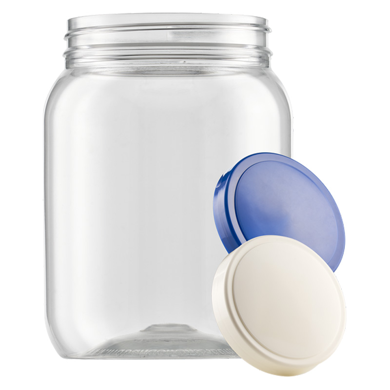 650ml, 23 oz Clear Acrylic Storage Jars Containers with Airtight