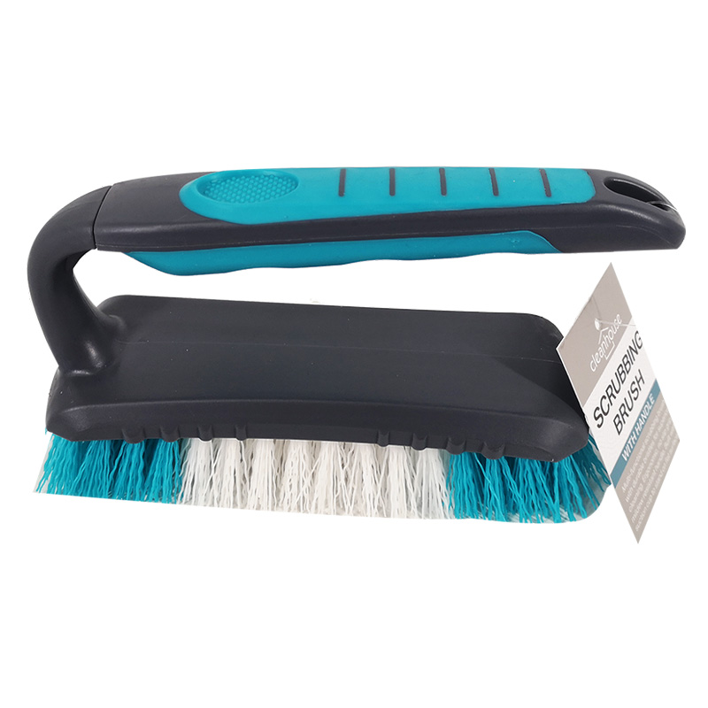 Rubbermaid Handle Scrub Brush-Synthetic Fill 4/3